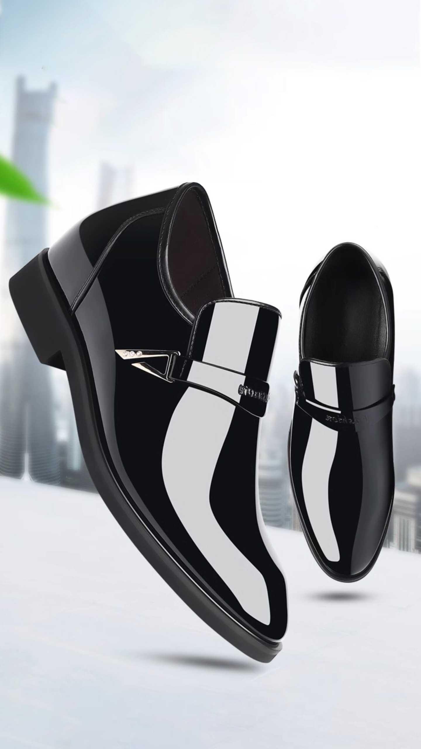 Giày Cưới Cao Nam tăng chiều cao 6cm đẹp tự nhiên