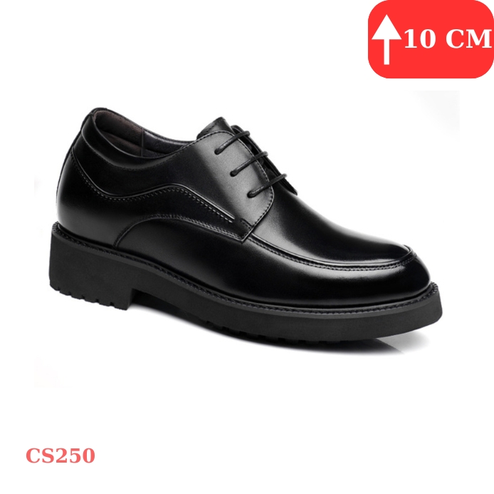 Giày cao nam không lộ dáng đế ẩn 6cm phong cách công sở