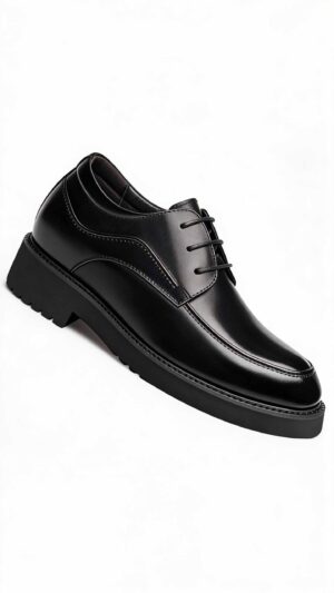 Giày cao nam không lộ đế tăng chiều cao 6cm tự nhiên