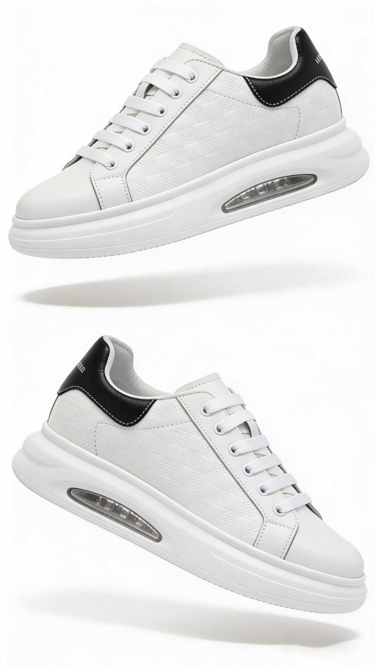 Giày sneaker tăng chiều cao nam cao như siêu mẫu (5–16cm) phù hợp với mọi outfit hàng ngày.