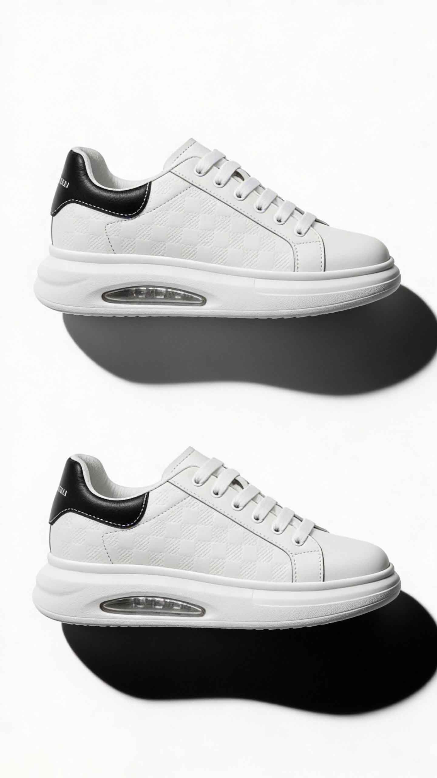 Giày sneaker tăng chiều cao nam cao như siêu mẫu (5–16cm) tạo ấn tượng mạnh ngay từ cái nhìn đầu tiên.