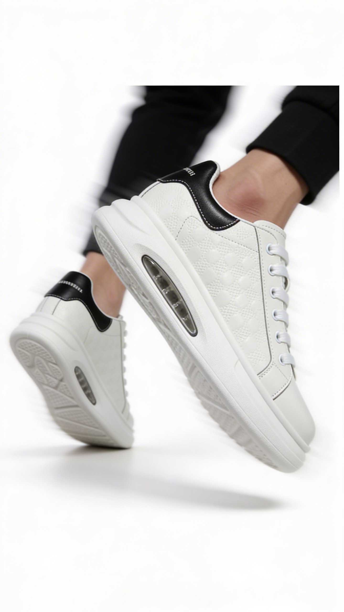 Giày sneaker tăng chiều cao nam cao như siêu mẫu (5–16cm) phù hợp đi học, đi chơi, đi làm.