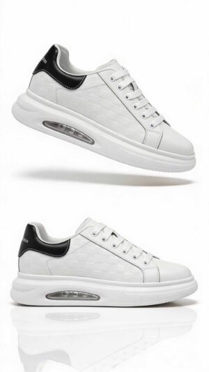 Giày sneaker tăng chiều cao nam cao như siêu mẫu (5–16cm) thiết kế đế ẩn tinh tế.