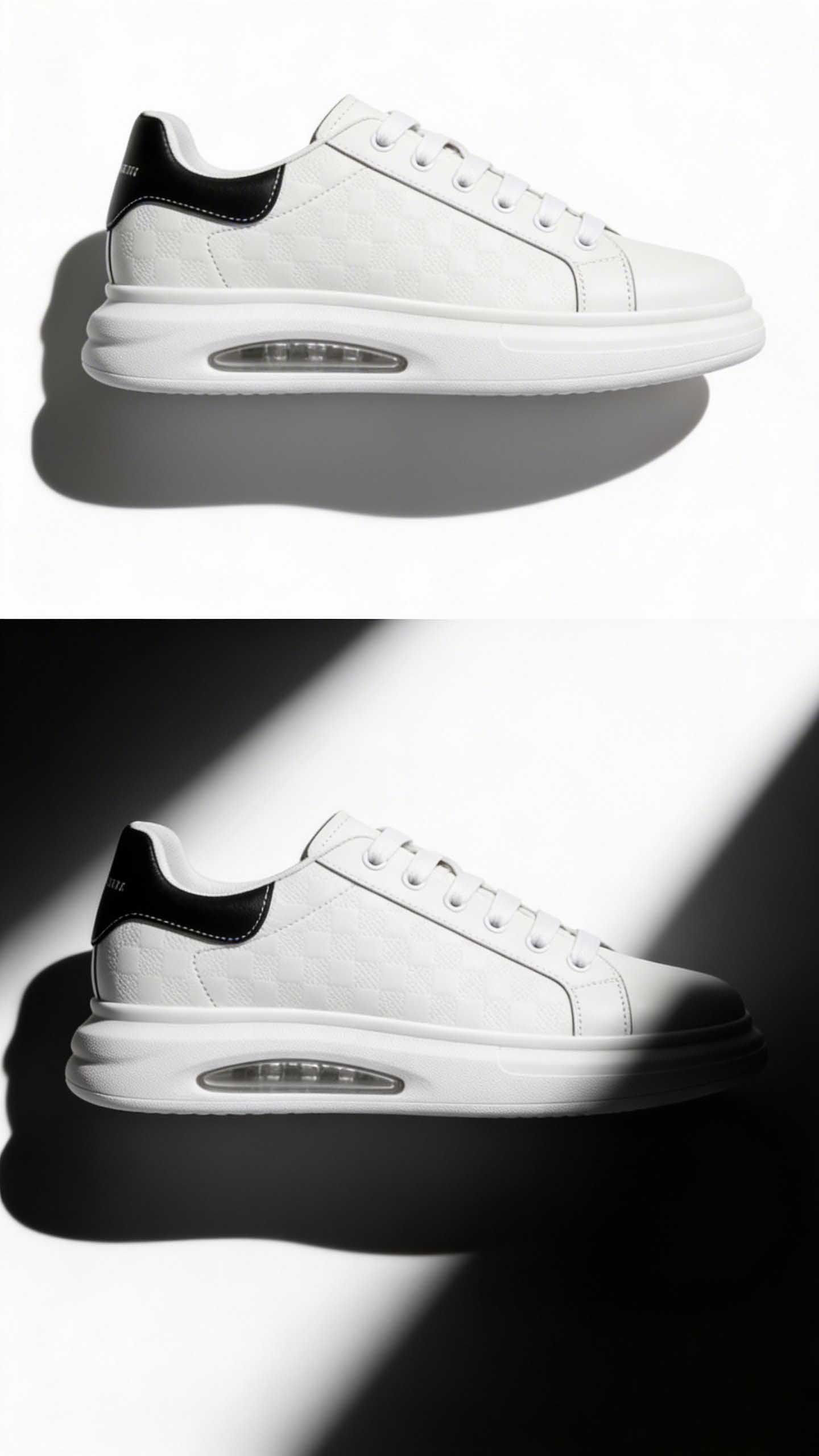 Giày sneaker tăng chiều cao nam cao như siêu mẫu (5–16cm) phù hợp cả đi du lịch.