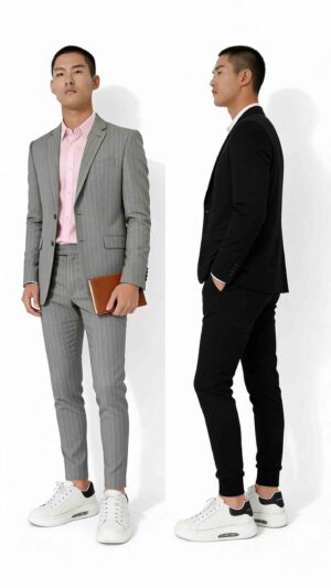 Cao như siêu mẫu 6cm và Giày tăng chiều cao nam - Giày cao nam form chuẩn chân Á Đông