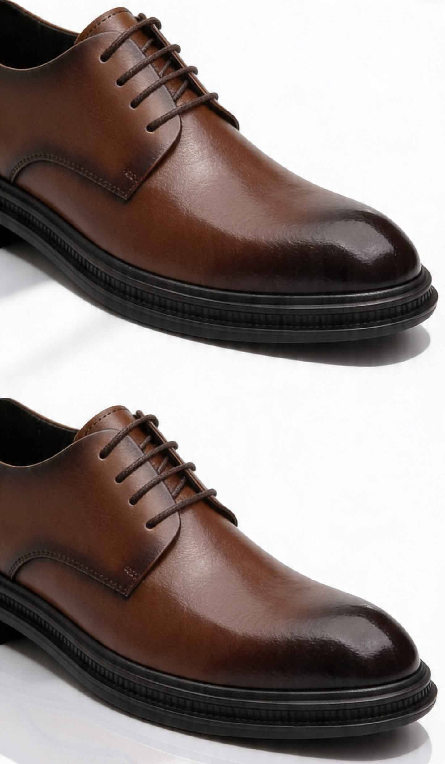 Giày tăng chiều cao nam giá rẻ sneaker trắng đế cao hiện đại