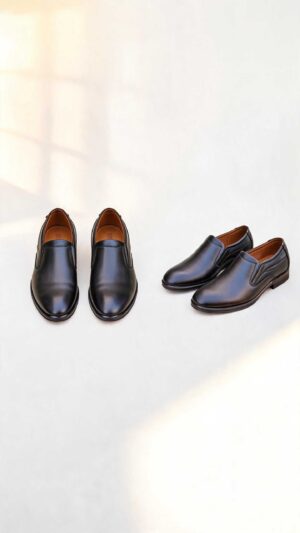 Giày cao nam 6cm da thật không lộ đế độn