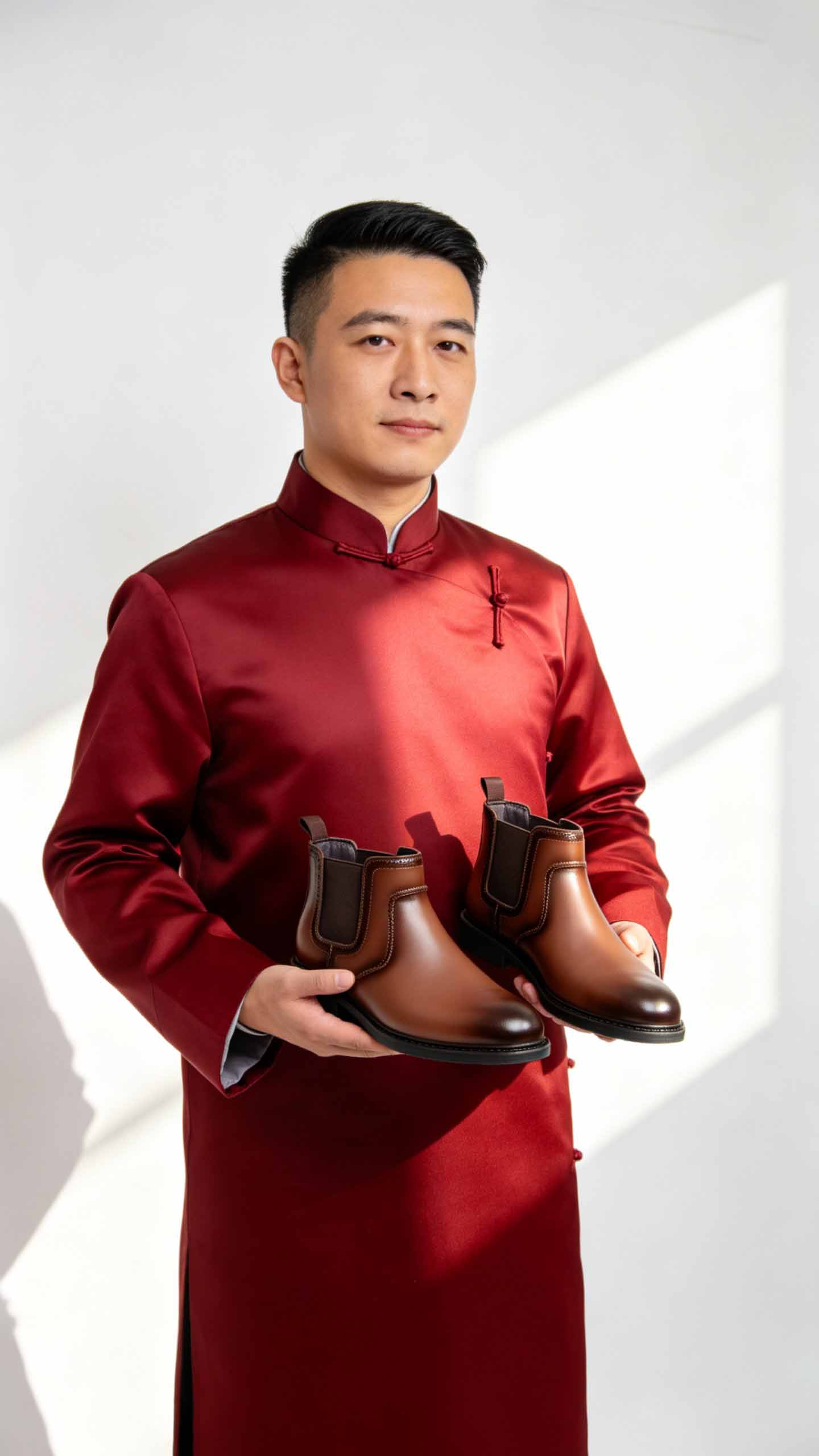 Tăng chiều cao như siêu mẫu nhờ giày cao nam 6cm