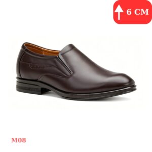 Giày lười cao nam 6cm đế ẩn không lộ form đẹp