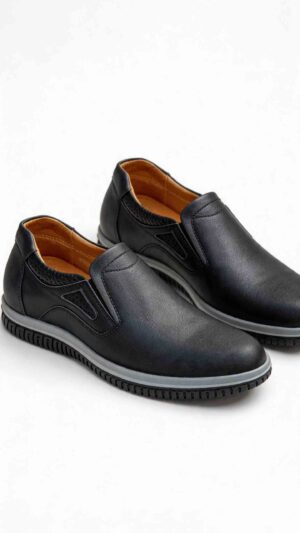 Giày mọi cao nam không lộ đế 5–7cm tự nhiên