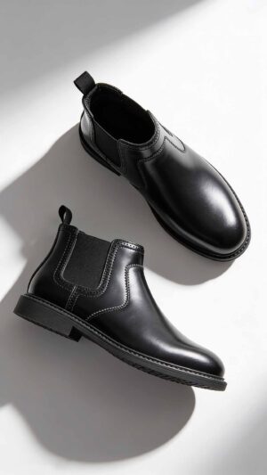 Giày nam tăng chiều cao 6cm đế cao su êm chân