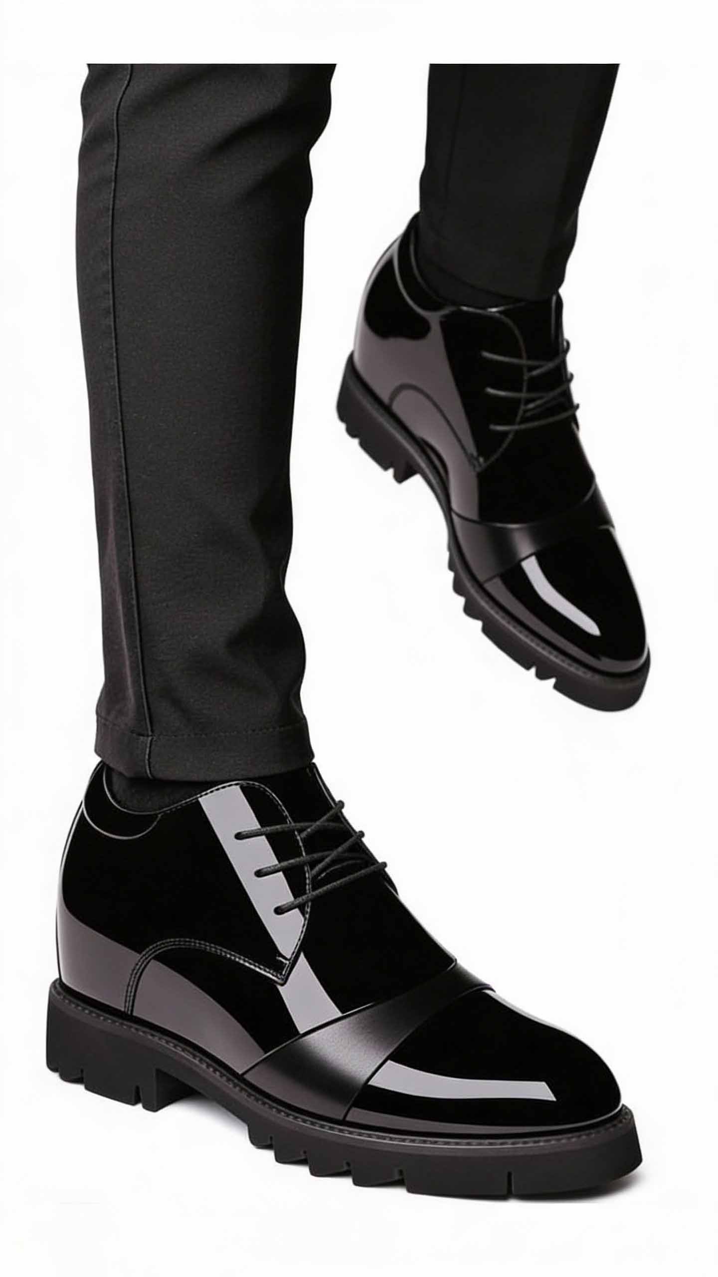 Cao như siêu mẫu 12cm giày sneaker cao cấp