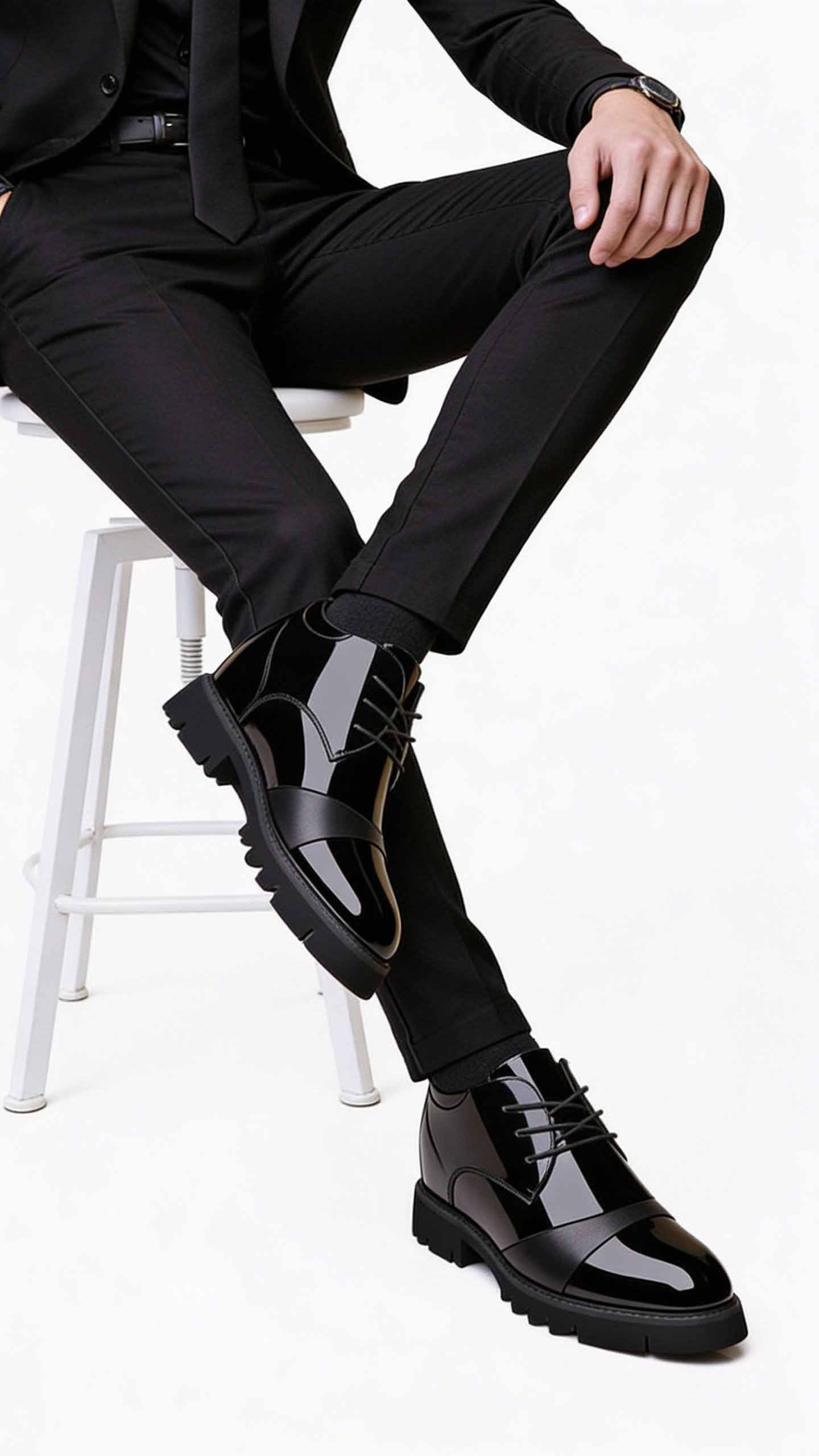 Cao như siêu mẫu 12cm giày sneaker nam trẻ trung