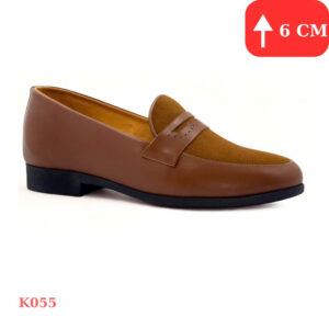 Giày cao nam 5cm giảm giá đế ẩn tinh tế, đi êm chân
