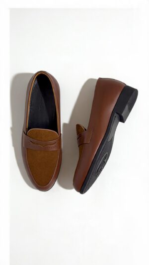 Giày cao nam 5cm giảm giá da mềm, mang êm chân cả ngày