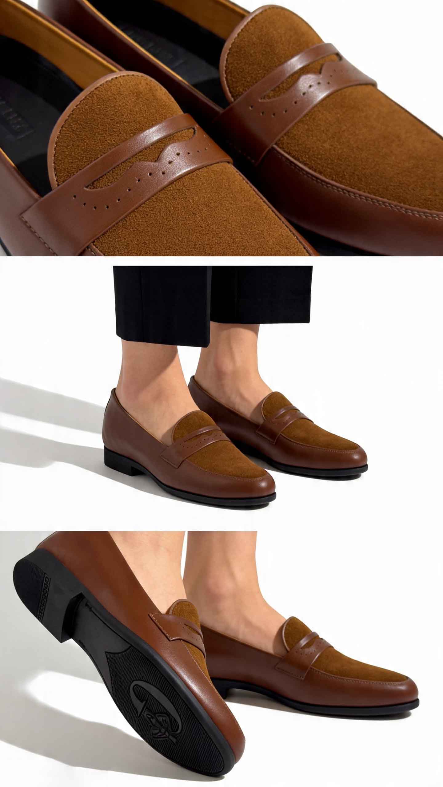 Giày tăng chiều cao có đau chân không khi chọn đúng size chân nam