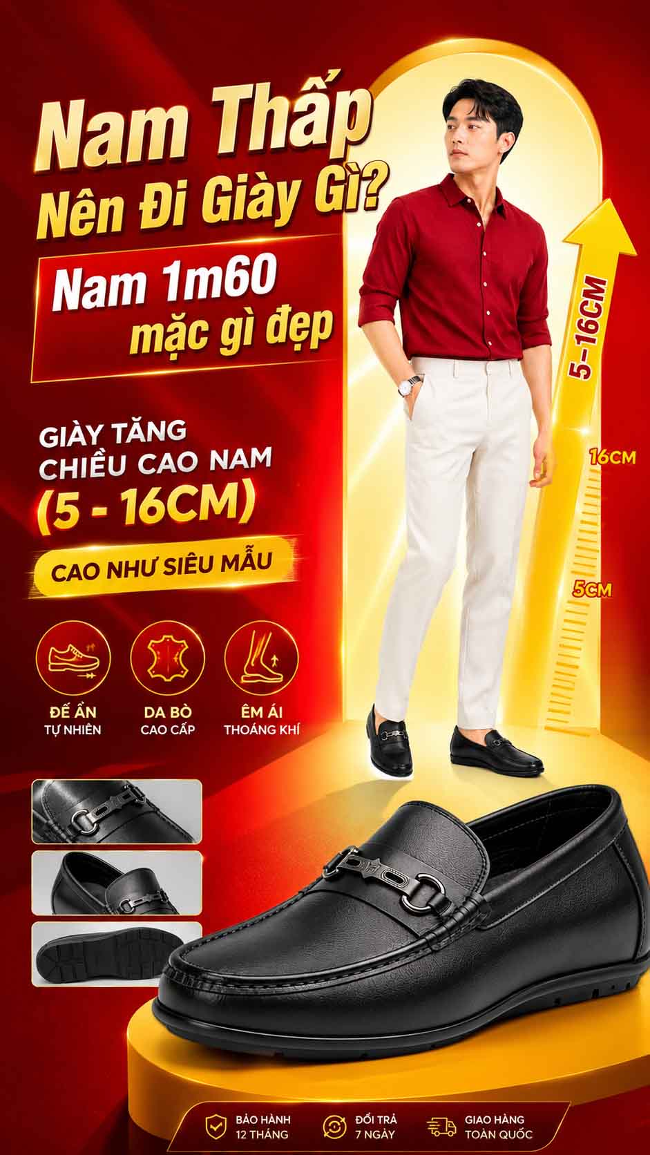 Nam 1m60 mặc gì đẹp để che khuyết điểm chiều cao hiệu quả