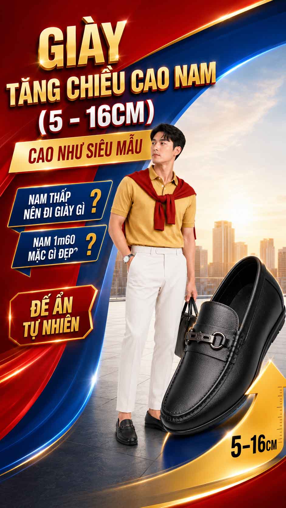 Nam 1m60 mặc gì đẹp để nhìn cao hơn tự nhiên mỗi ngày