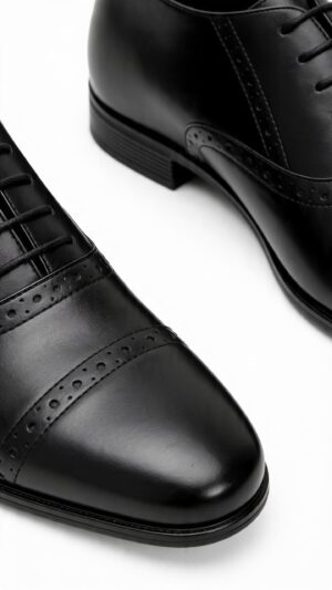 Giày tăng chiều cao nam da thật 7CM