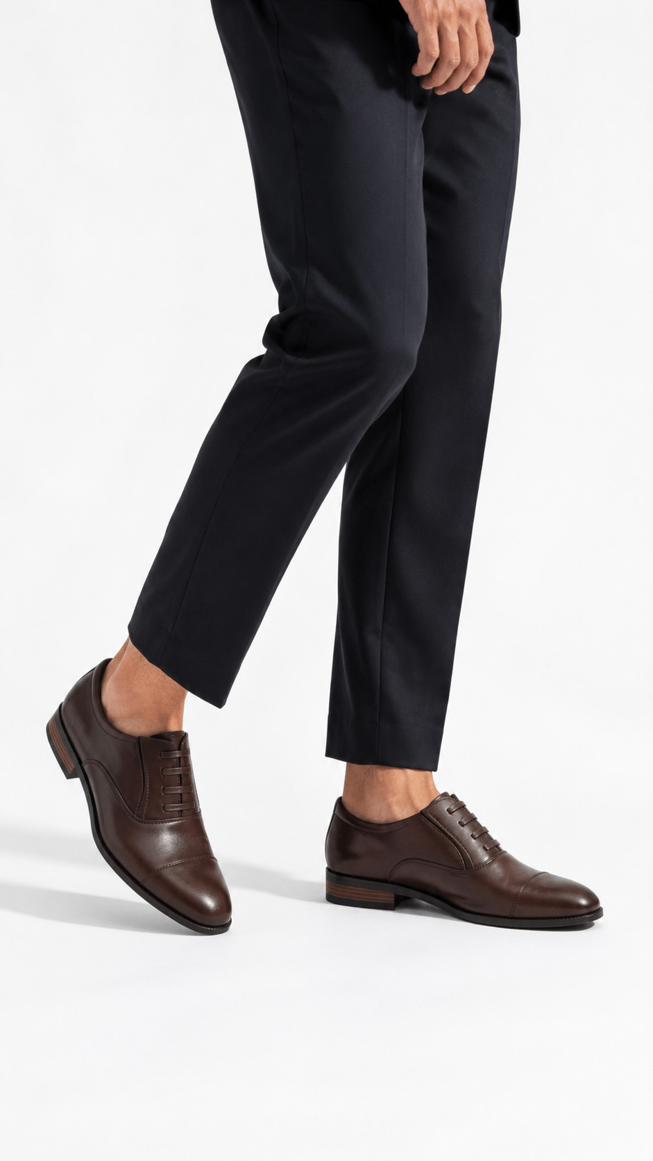 Giày tây tăng chiều cao nam 10cm