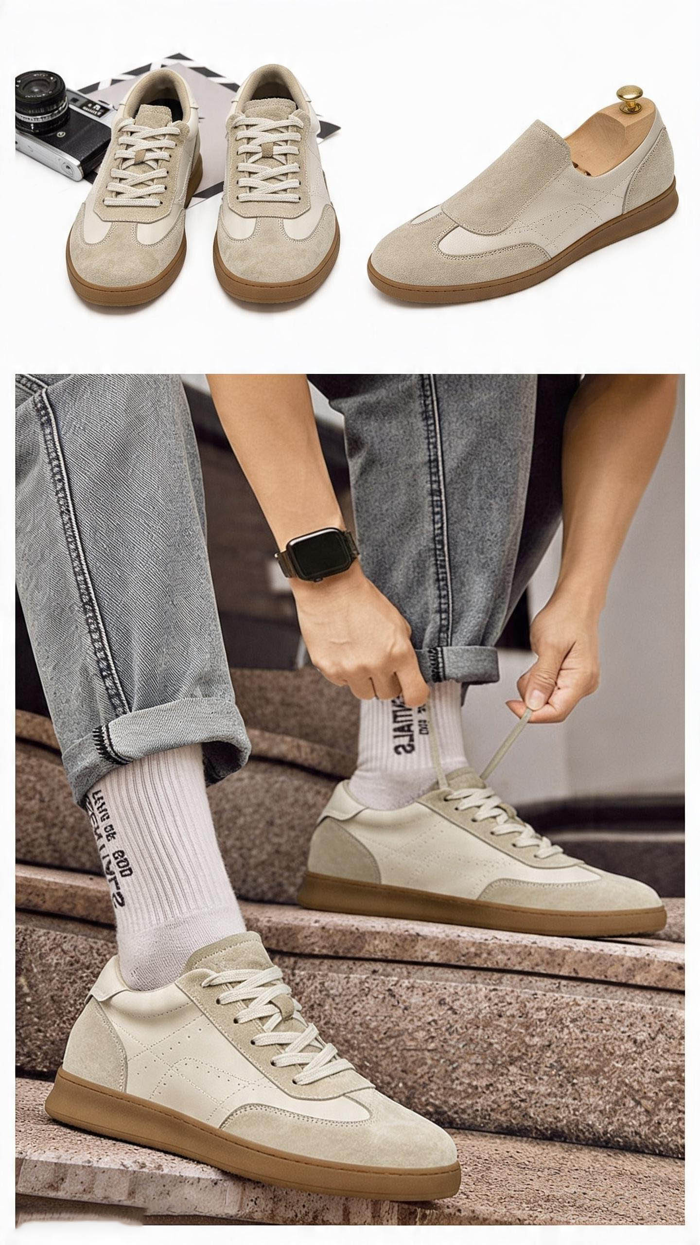Giày cao nam đế ẩn 6cm tại TPHCM