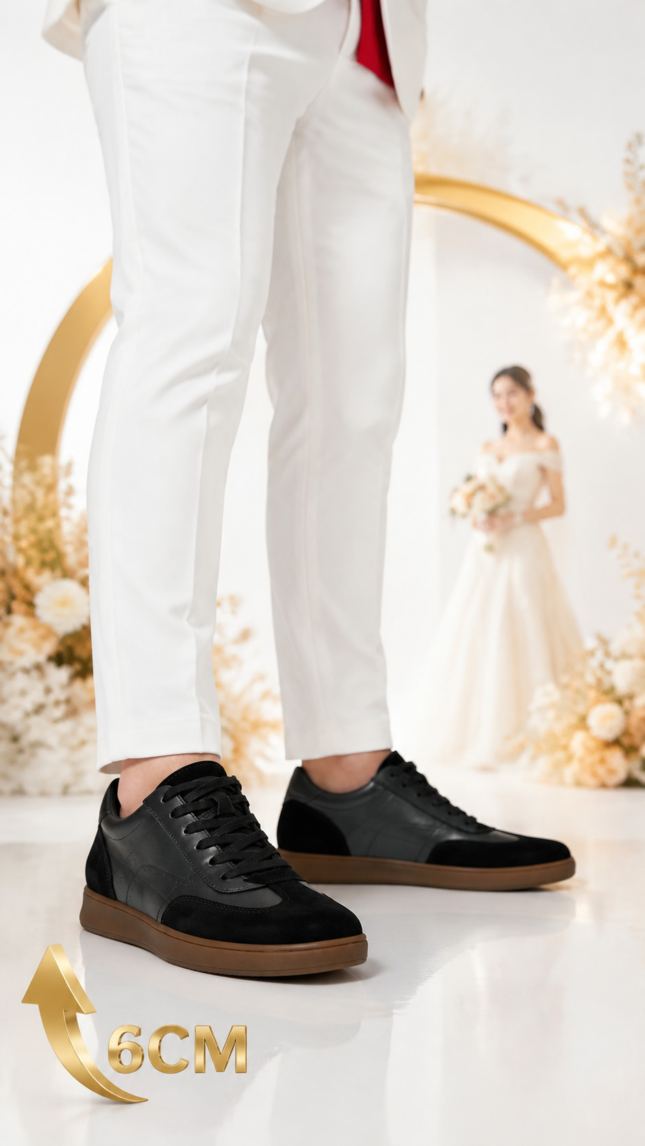 Giày thể thao nam đế ẩn 7cm