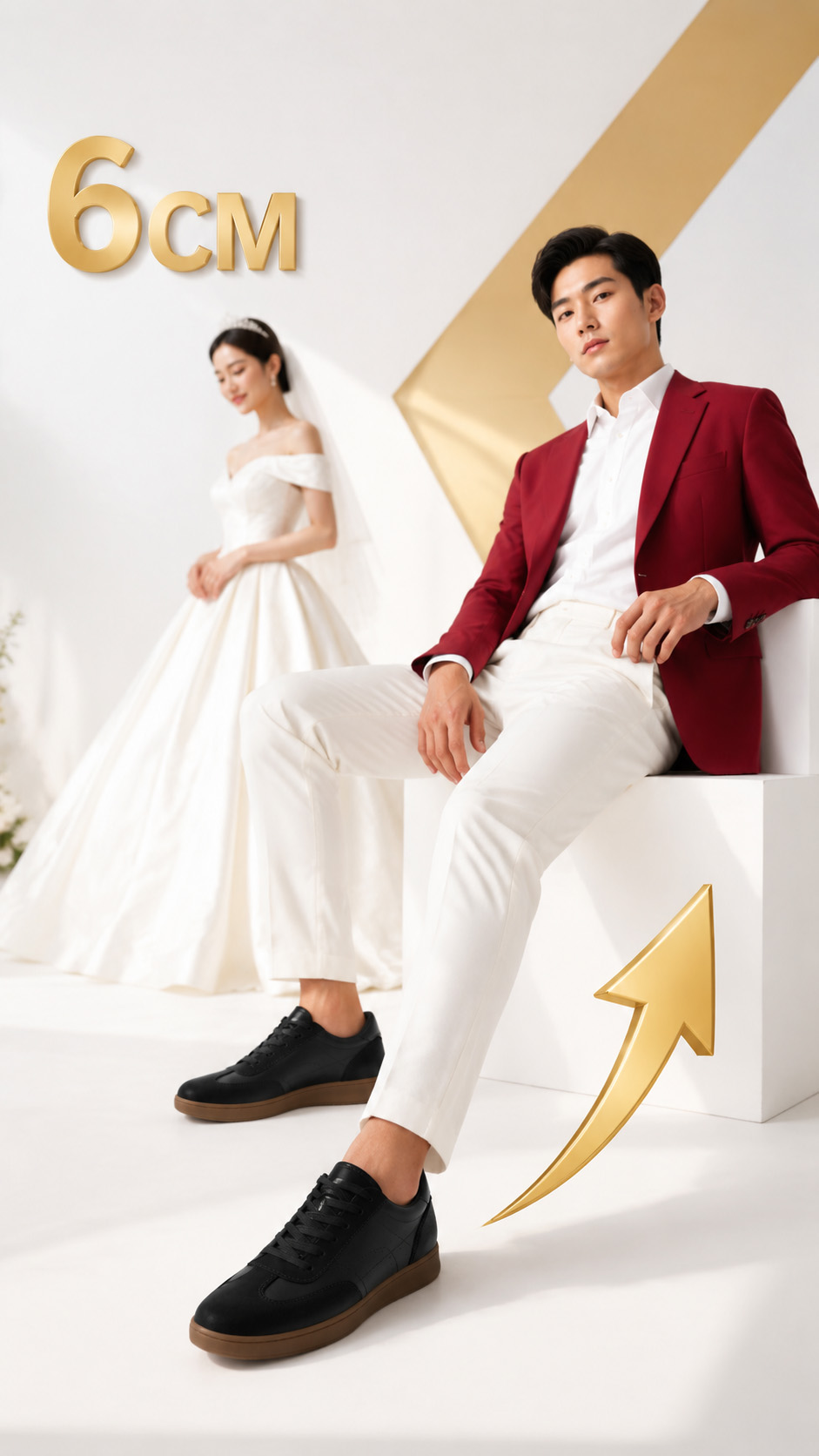 Giày thể thao nam đế ẩn